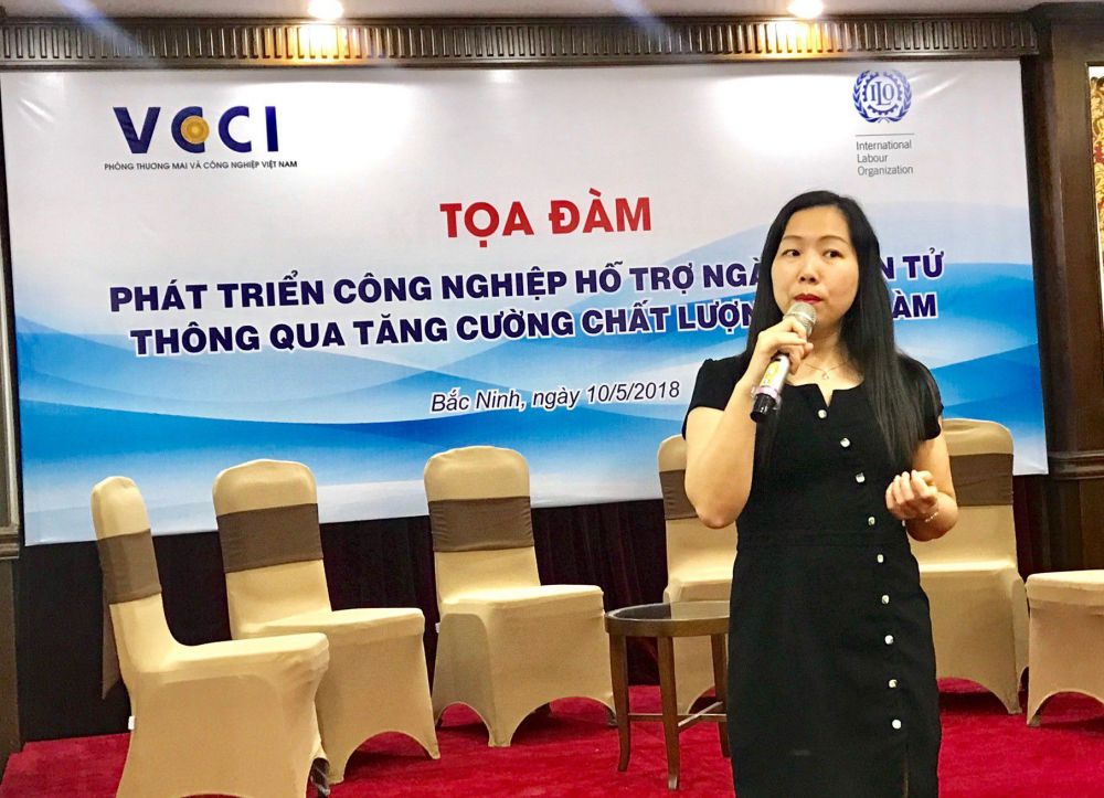 Development of electronic supporting industry through enhancing quality of employment