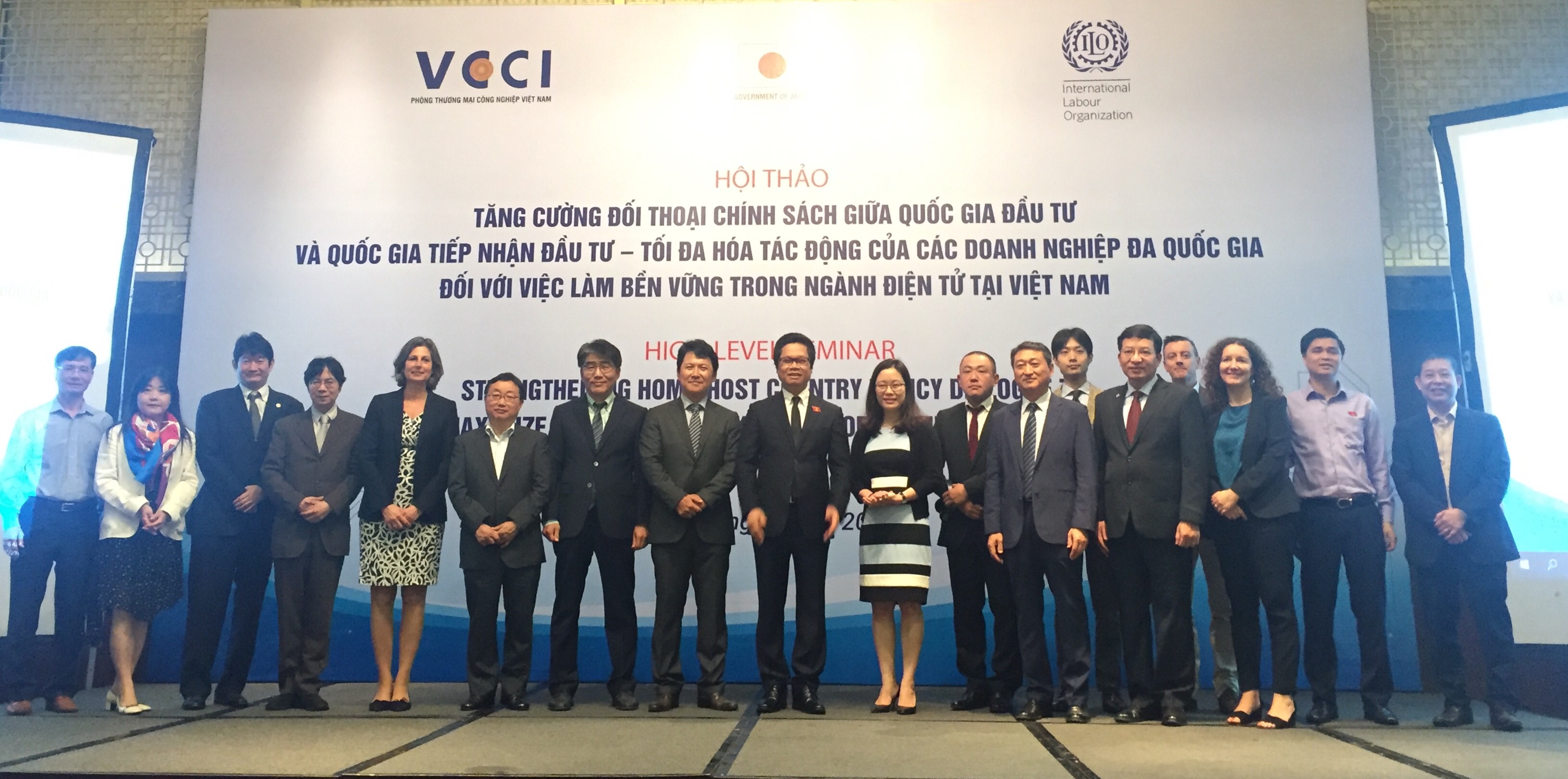 The project creates more and better jobs through the practice of commune responsibility in Electronics in Vietnam