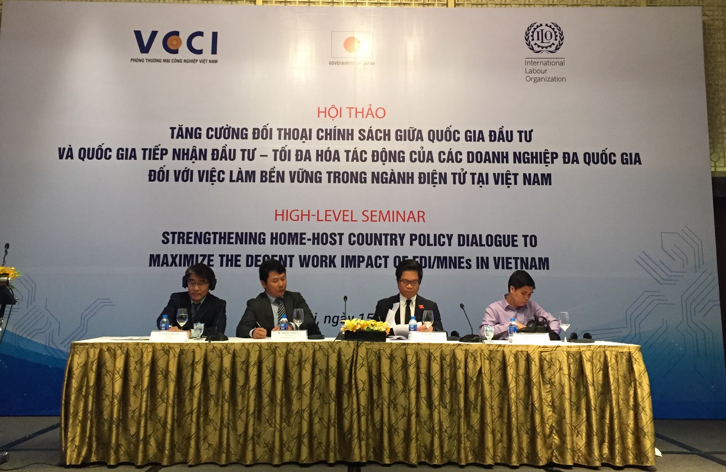 Strengthening home-host country policy dialogue to maximize the decent work impact of the FDI/MNEs in Vietnam